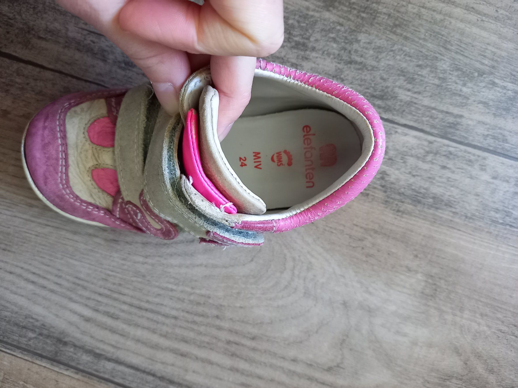 Elefanten Schuhe für Mädchen: Schuhe Halbschuhe Gr. 24 Elefanten – Gebraucht aus Rheinfelden von Plumeria1 1