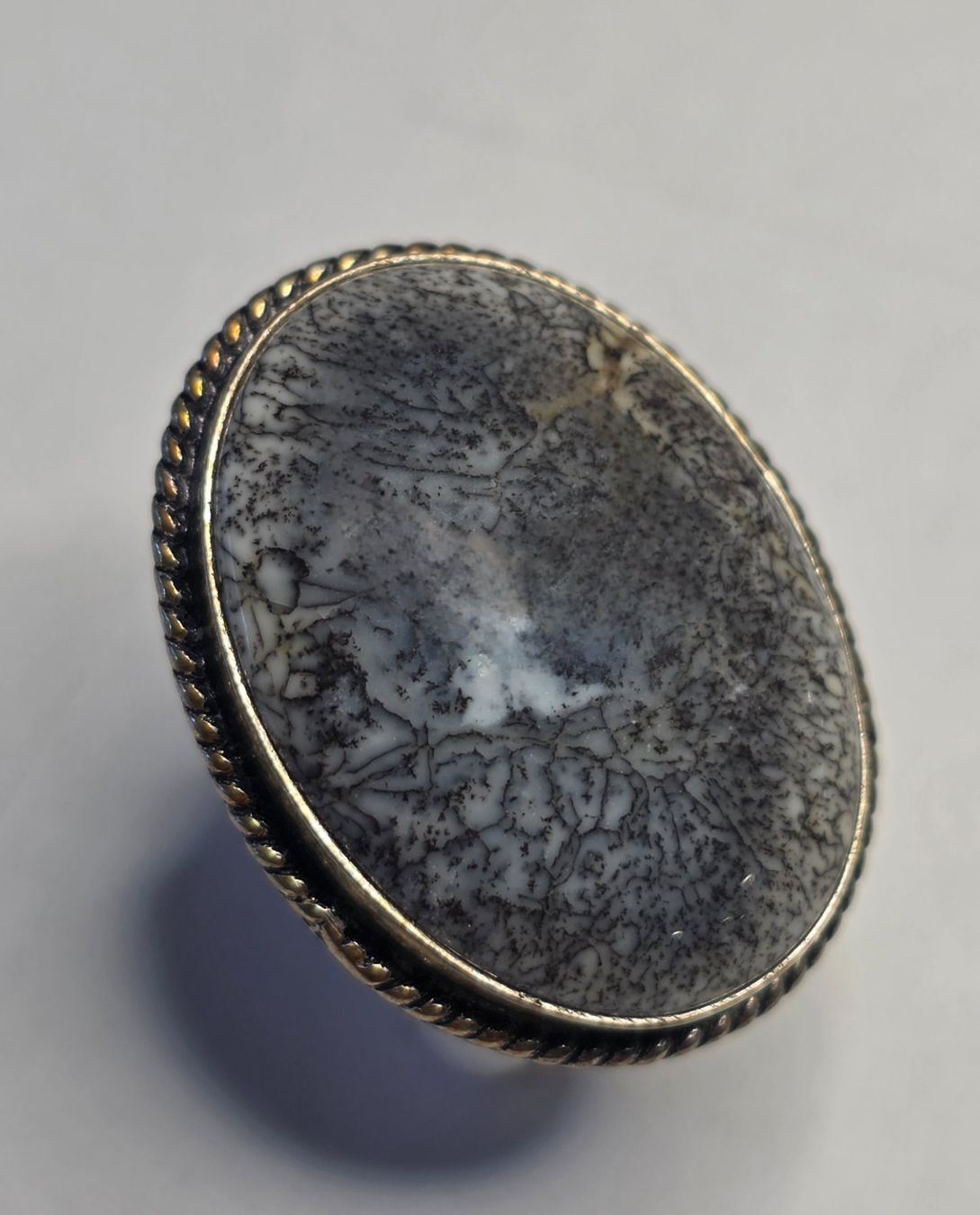 Anelli: Dendriten Achat Fingerring – Nuovo (secondo la descrizione) da Zürich venduto da adriben 3