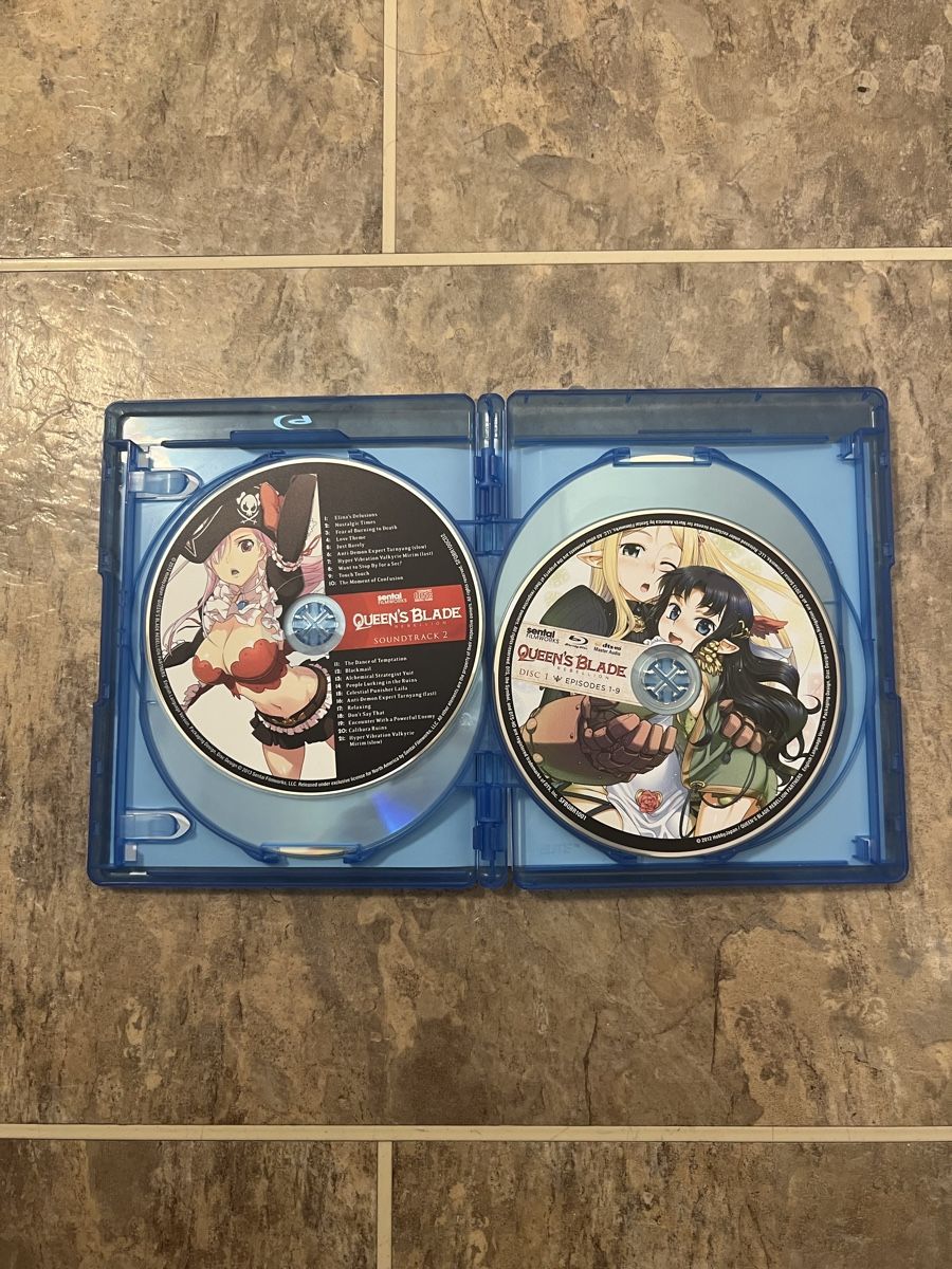 Tutti i DVDs: Queen's Blade Complete Collection Anime Bluray – Usato da Ringgenberg BE venduto da Republic_Of_Gamers 3