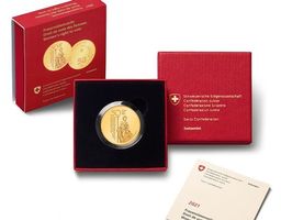 Swissmint Goldmünze 50 Jahre Frauenstimmrecht, Nr 4112