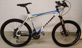 Stevens Mountainbike Hardtail weiss-blau, guter Zustand!