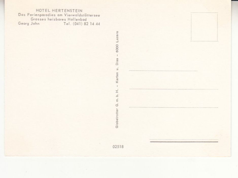 Cartes postales: Hertenstein ca. 1970 – D'occasion à Bürglen TG par StampGraf 1