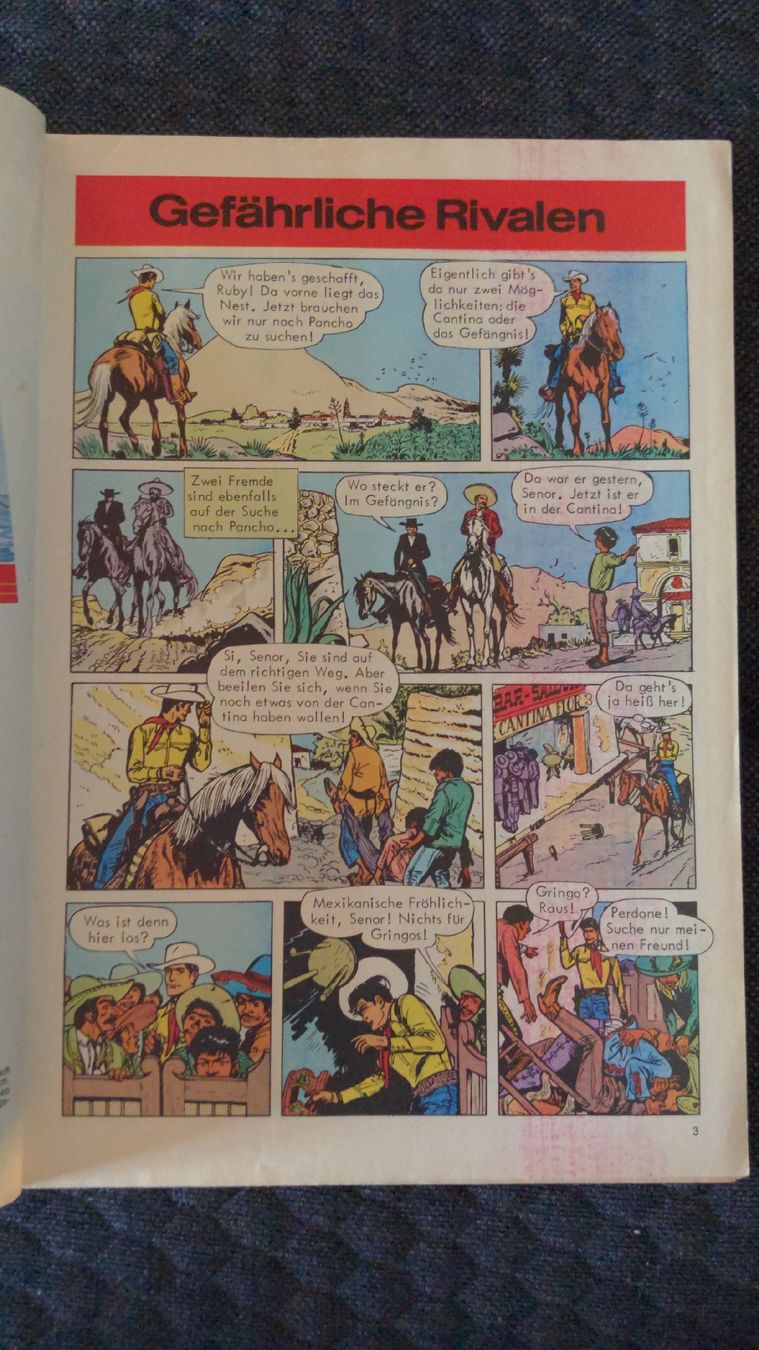 Fumetti: Jerry Spring Comic Nr.1- Der Mann aus Texas - Zweitauflage  – Usato da Niederscherli venduto da Mon_Art 3