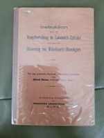 Buch Instruktion Dampfverteilung Lokomotiv-Zylinder,