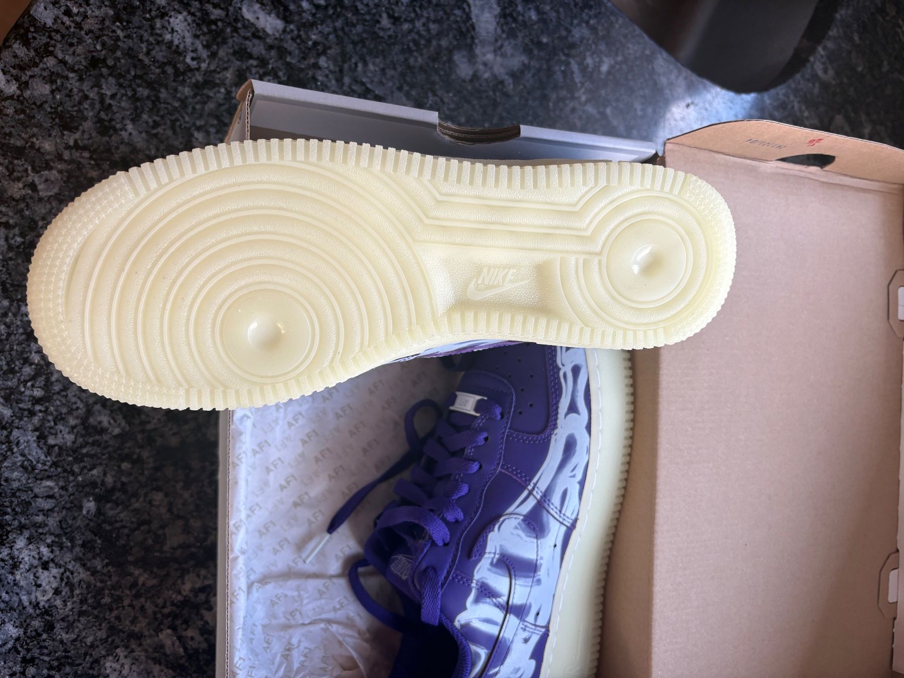 Nike Chaussures hommes: Air Force 1 Skeleton NEU – Neuf avec emballage d'origine à Visperterminen par yve_5plp 2