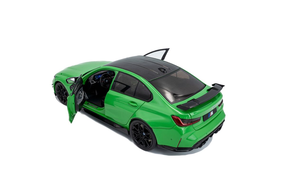 BMW Modellini d'auto: BMW M3 G80 PERFORMANCE PACKAGE 2024 1:18 – Nuovo e nell'imballaggio originale da Erlenbach im Simmental venduto da Model_box 5