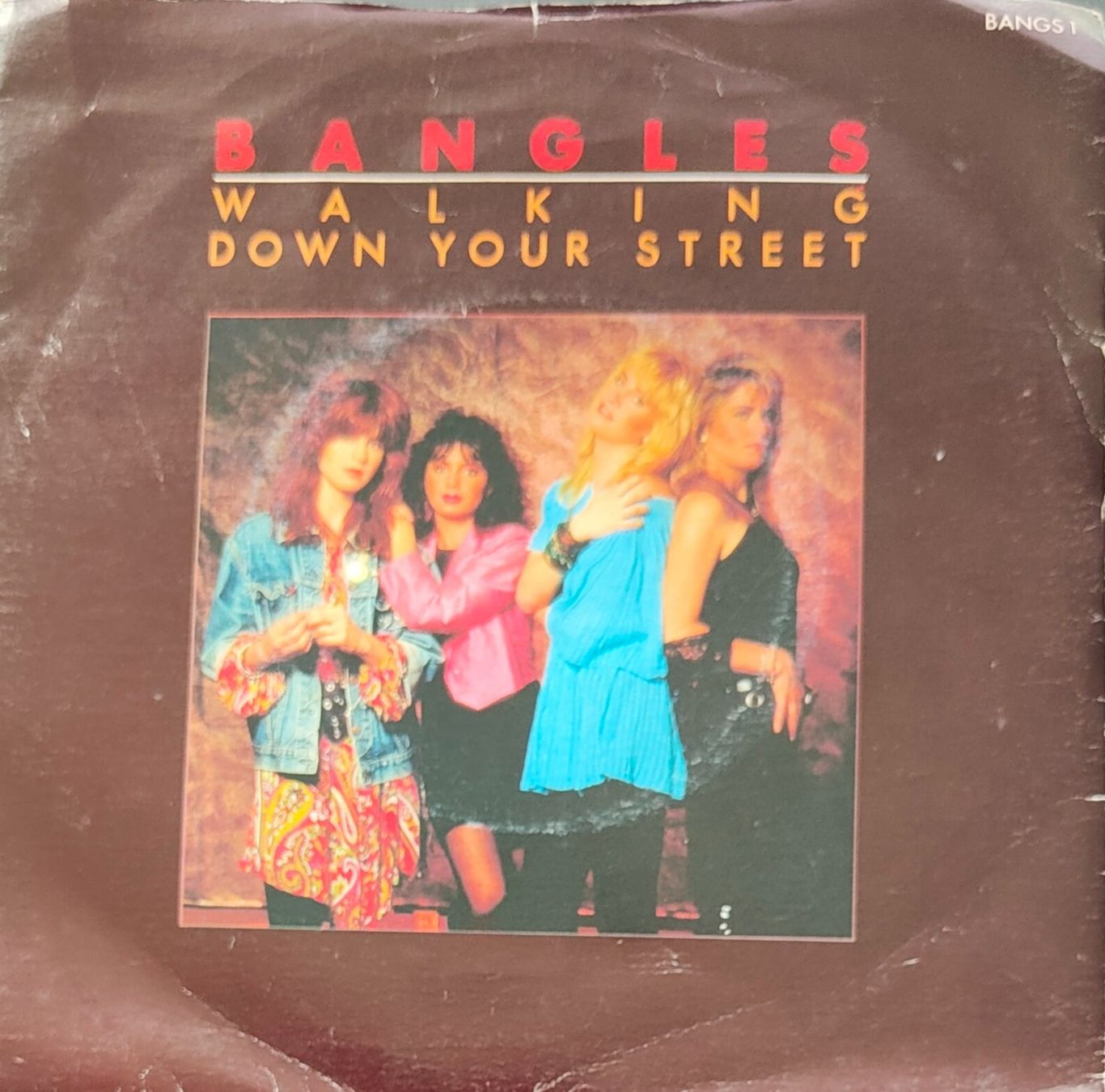 Dischi in vinile: Vinyl-Single Bangles - Walking Down Your Street – Usato da Langenthal venduto da Modo39