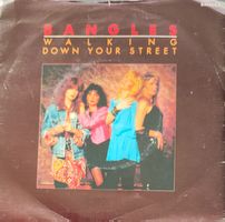 Vinyl-Single Bangles - Walking Down Your Street