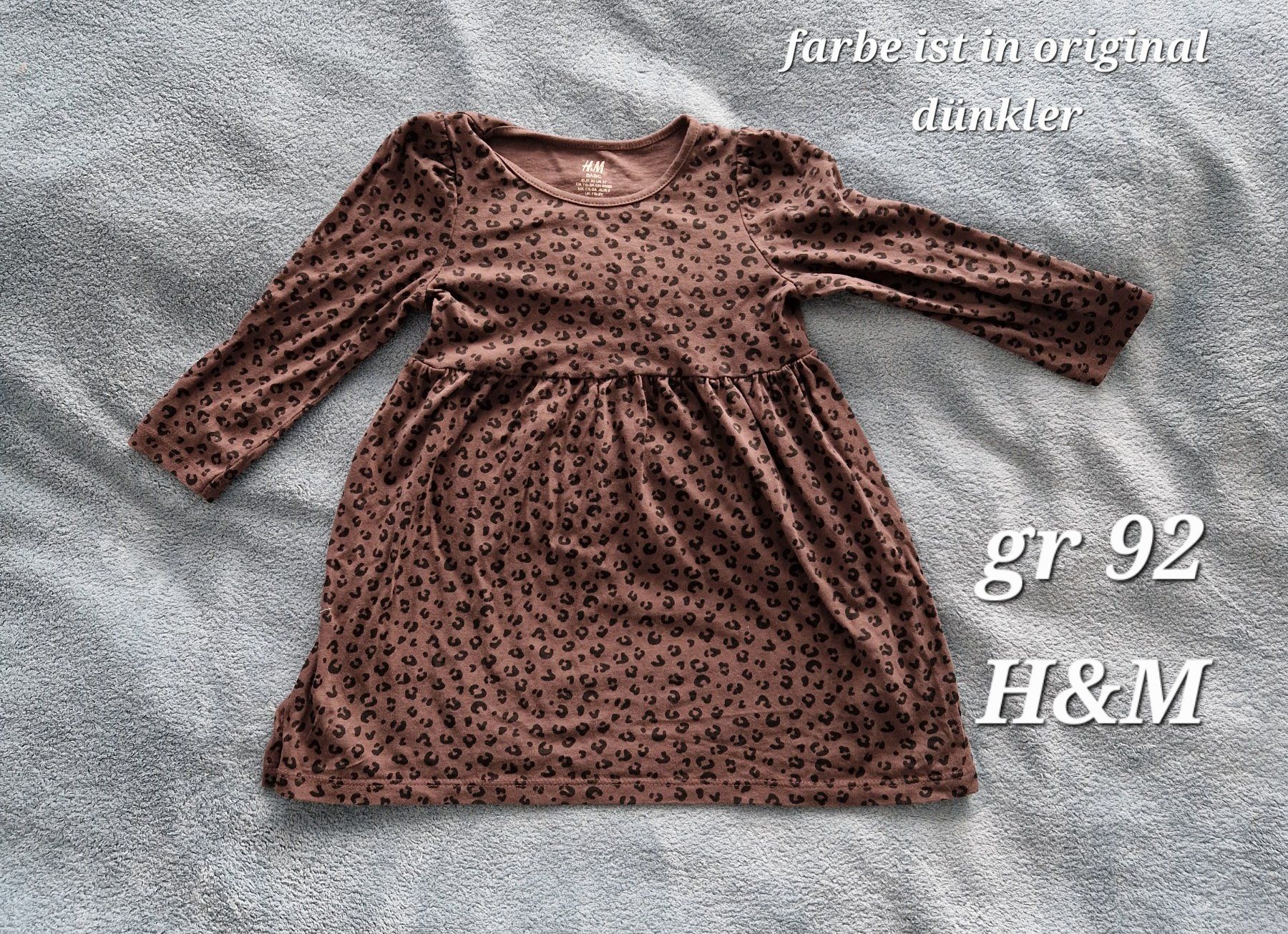 H&M Vestiti & Gonne: Leo Langarm Kleid grösse 92 – Usato da Heimberg venduto da Eleanor20
