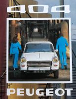 Prospekt PEUGEOT 404 GT, 1974! UNGEL., wie NEU, abs. Bijou!!