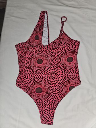 Badeanzug Gladiene pink-schwarz Grösse XL neu mit Etikett