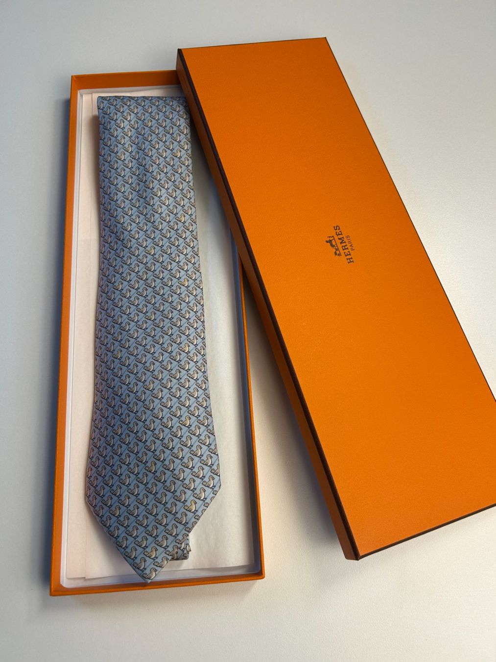 Hermès Krawatten: Hermès Vogel Krawatte – Neu (gemäss Beschreibung) aus Bern von kurtikobolt74