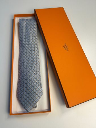Hermès Vogel Krawatte