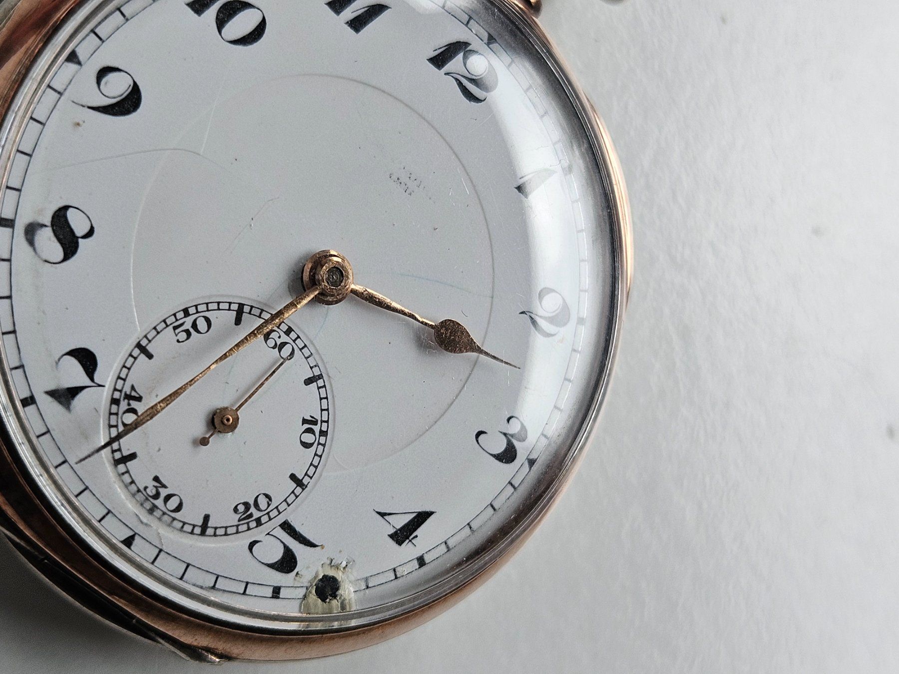 Eterna Uhren: 540 Eterna Taschenuhr Silber 0.800 Bicolor – Gebraucht aus Berikon von mmm21 1