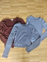 3er Set Langarm Shirts