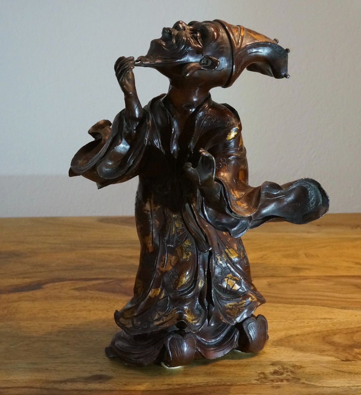 Skulpturen & Statuen: Japanisches Bronze-Okimono Edo- oder Meiji-Periode – Gebraucht aus Spreitenbach von Salesmanship 2