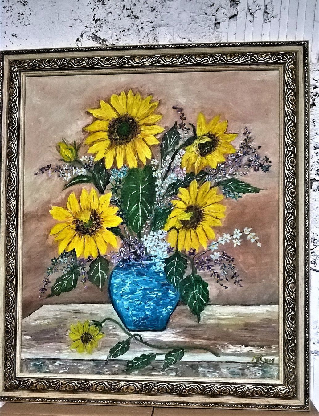 Tableaux: Sonnenblumenstrauß – D'occasion à Thörigen par Beni511
