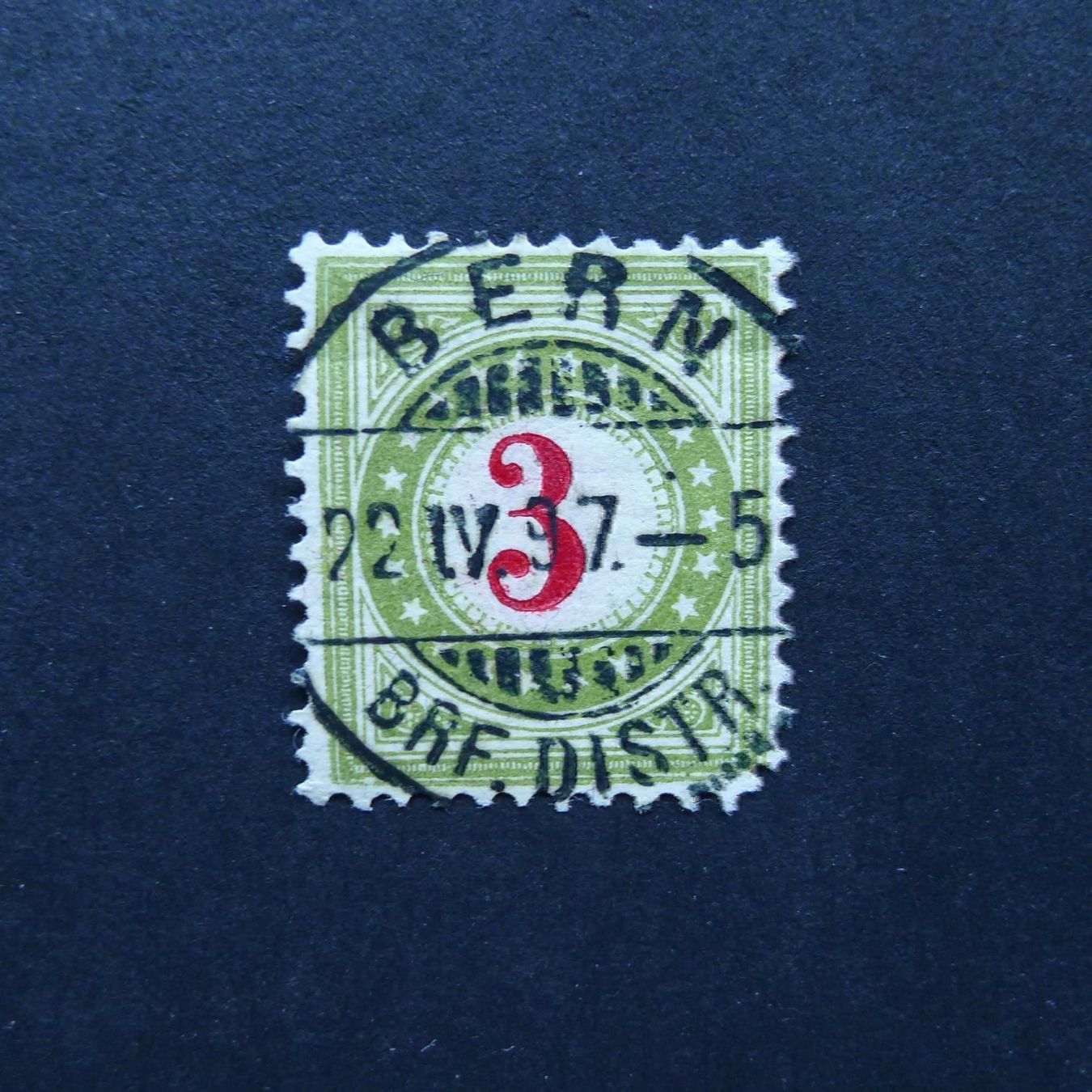Tutti i francobolli: 1897 Nr. 16Da Type II(K) mit Vollstempel – Usato da Dagmersellen venduto da wyss1982