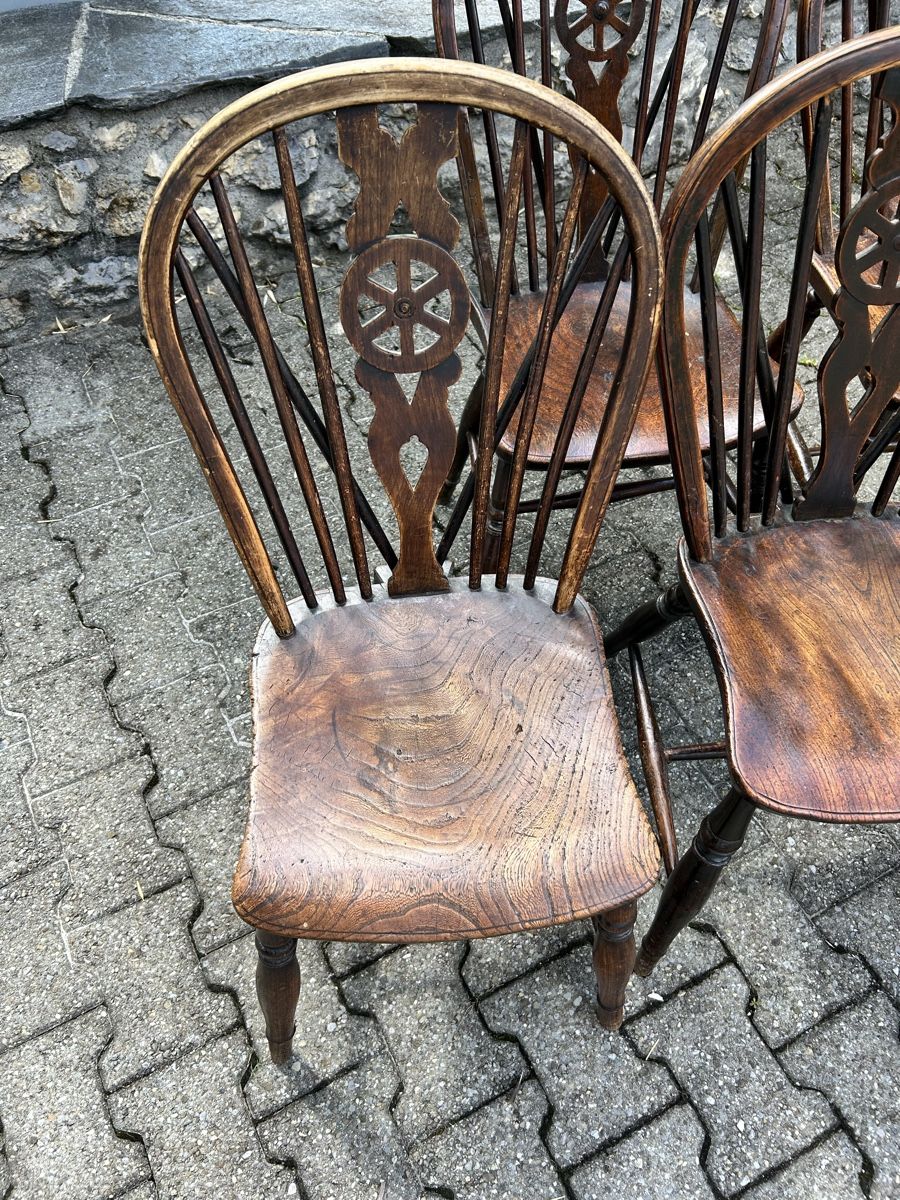 Sedie: 6 chaises Windsor anciennes  – Usato da Lully VD venduto da Garance040 5
