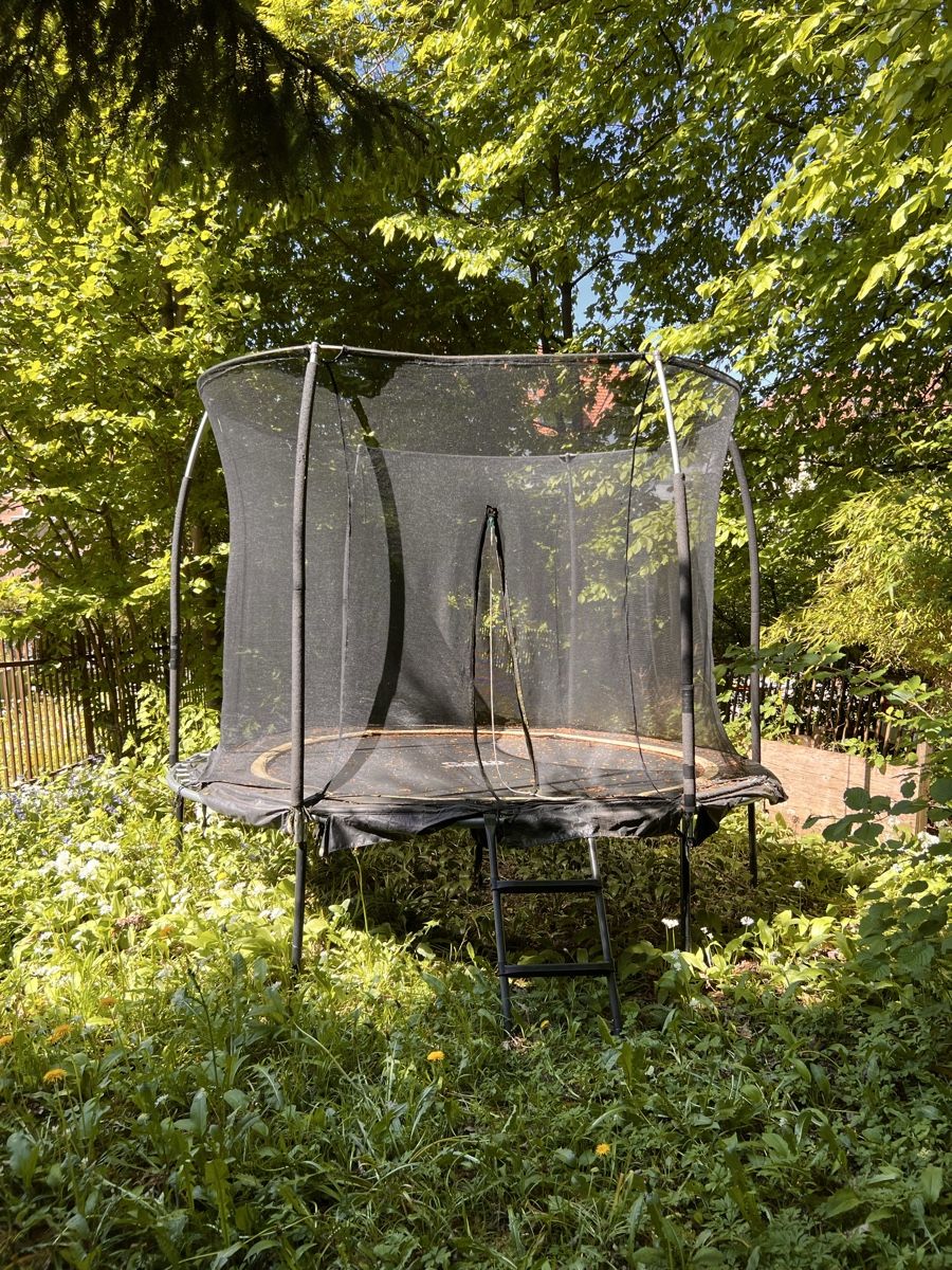 Salta Trampolini: Trampolin Salta Comfort Edition; Gartentrampolin – Usato da St. Gallen venduto da el_Muro