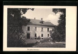 Grandson, Bru, Ortspartie mit Wohnhaus