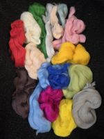 Bunte Filzwolle, Schafwolle, DIY, Basteln