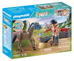 Playmobil Horses of Waterfall 71357 Hufschmied Ben & Achille