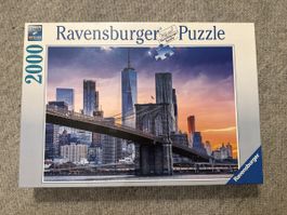 Ravensburger Puzzle 2000 Teile Brooklyn Bridge New York