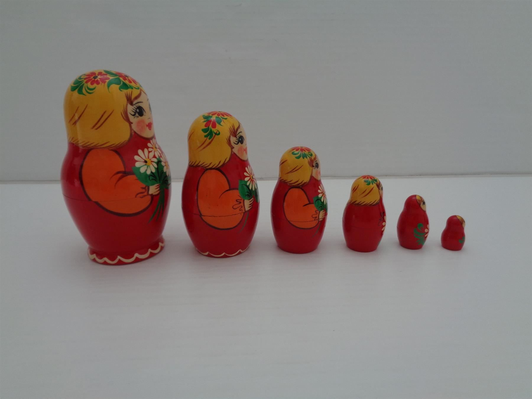 Figuren: Matroschka-Babuschka 6-teilig – Gebraucht aus Chur von omonia 1