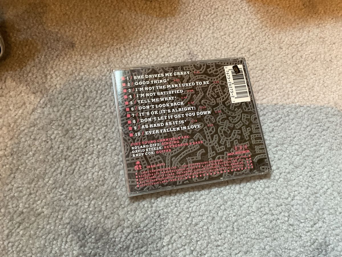 CDs: FYC: Fine Young Cannibals - The Raw & The Cooked – Gebraucht aus Grub SG von Vinciguerra 1