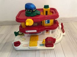 Garage Jouet pour Enfants + Voiture Bleue !