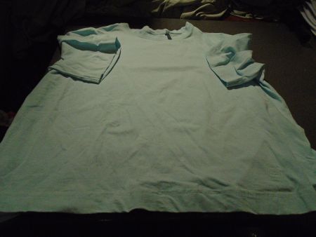 T-Shirt Grösse XS, Weekday, hellblau