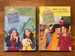 2 Hanny und Nanni Bücher von Enid Blyton