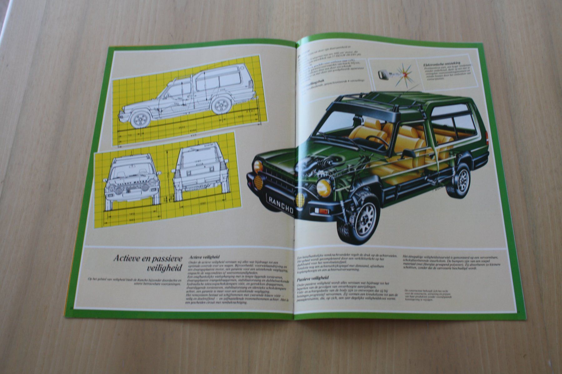 Talbot Documenti: Talbot Matra Rancho Prospekt 1983 NL – Usato da Wikon venduto da erwin400 5