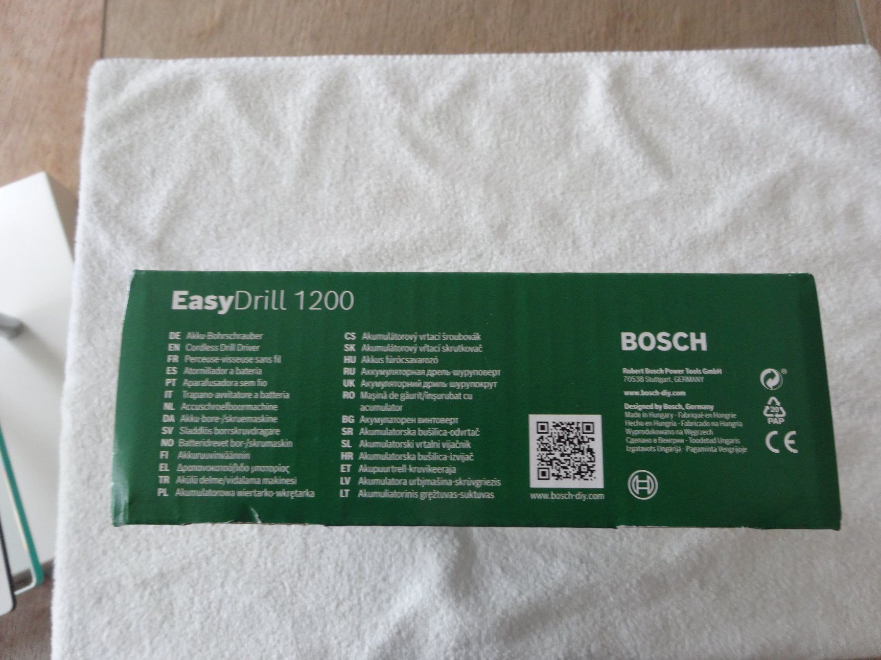 Bosch Trapani: Bosch Easy Drill 1200 Akku Bohrschrauber – Nuovo e nell'imballaggio originale da Neerach venduto da jenny062 6