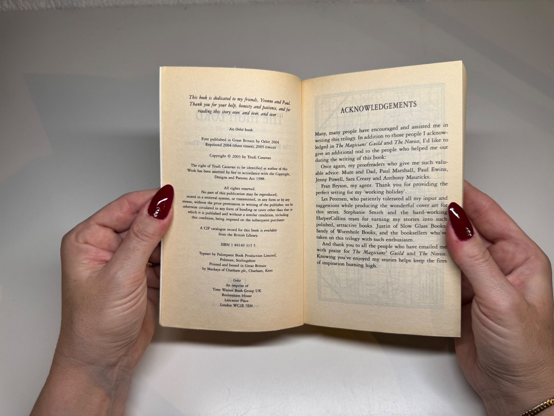 Bücher: NOVEL: trudi Canavan, The High Lord – Gebraucht aus Grosswangen von English_books 3