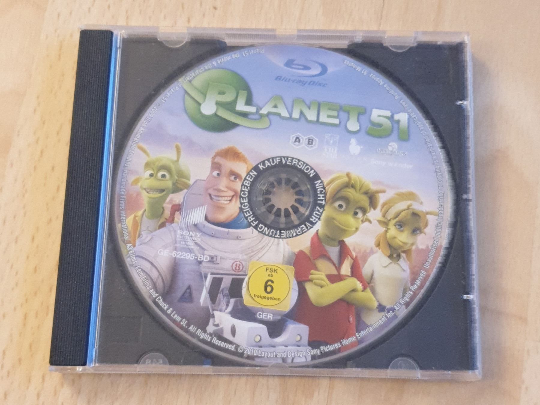Tutti i DVDs: Planet 51 (2009) – Usato da Pfungen venduto da Whitie 1