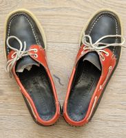Leder Mokassin Schuhe Grösse 40