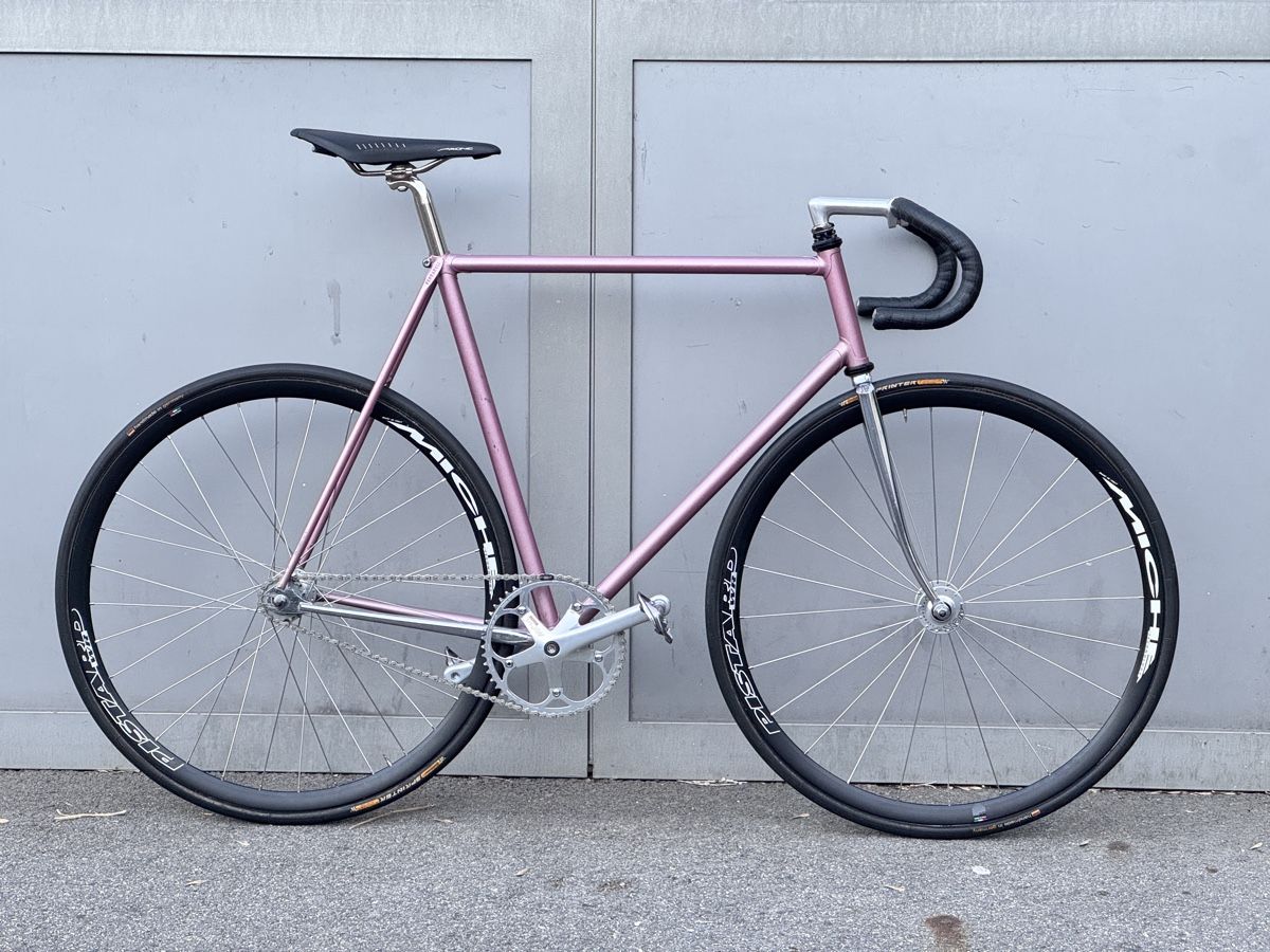 Cinelli Velos: Ferrapoli track bike, fixed gear— Miche, Cinelli, Campagnolo – Gebraucht aus Lausanne von AlexSPW