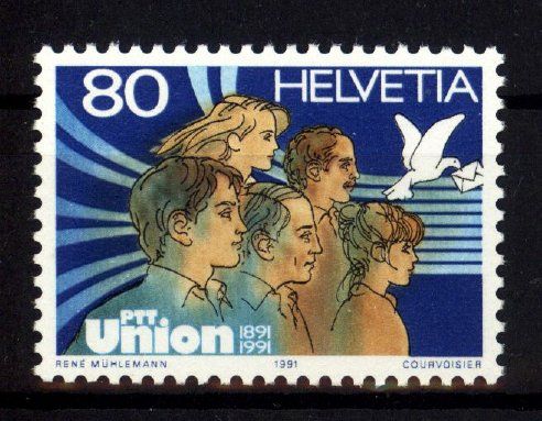Tutti i francobolli: 1991, Sonderpostmarke IV ** – Nuovo (secondo la descrizione) da Willisau venduto da Vollstempel