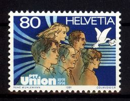 1991, Sonderpostmarke IV **