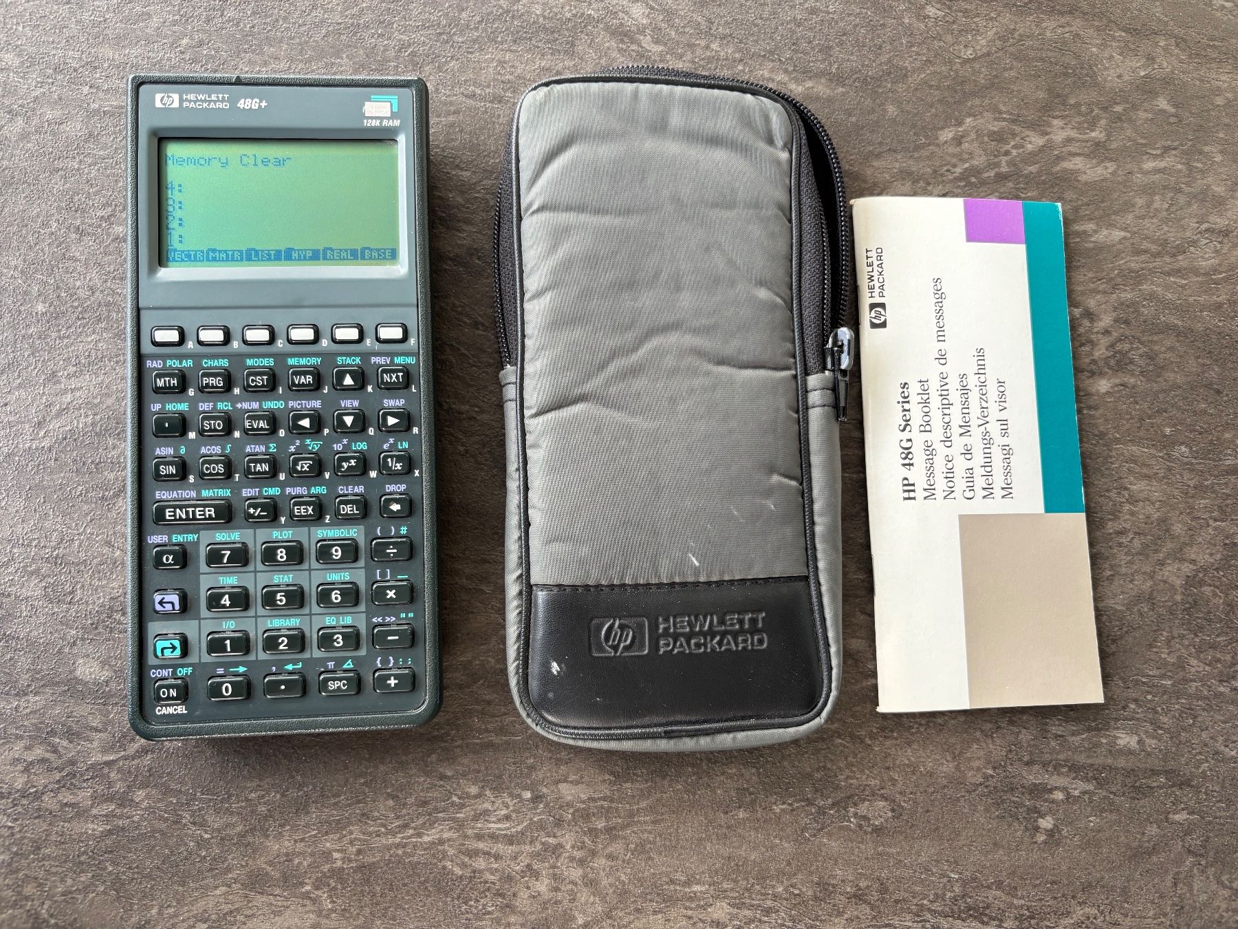 Hewlett Packard Calcolatrici tascabili: Taschenrechner Hewlett Packard HP 48G+ 128k RAM – Usato da Stalden (Sarnen) venduto da Jakisa