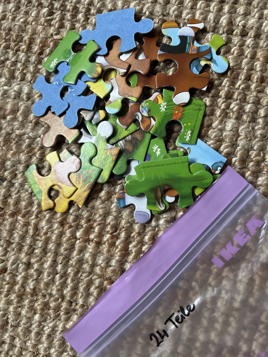 Puzzle: Puzzle-Spass für Kinder: 3 Puzzles – Usato da Dottikon venduto da cimar 3