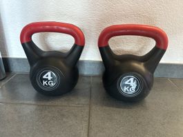Kettlebell 4 KG 2er Set NEU