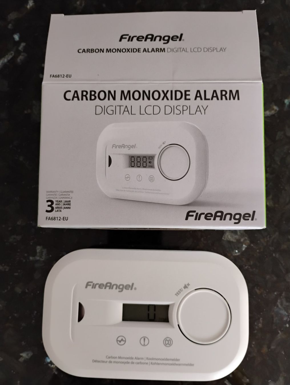Sistemi d'allarme: FireAngel Kohlenmonoxidmelder Co2 – Nuovo (secondo la descrizione) da Giswil venduto da Anubis20