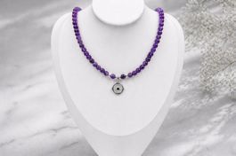 Amethyst Kompass Halskette, MIVITA