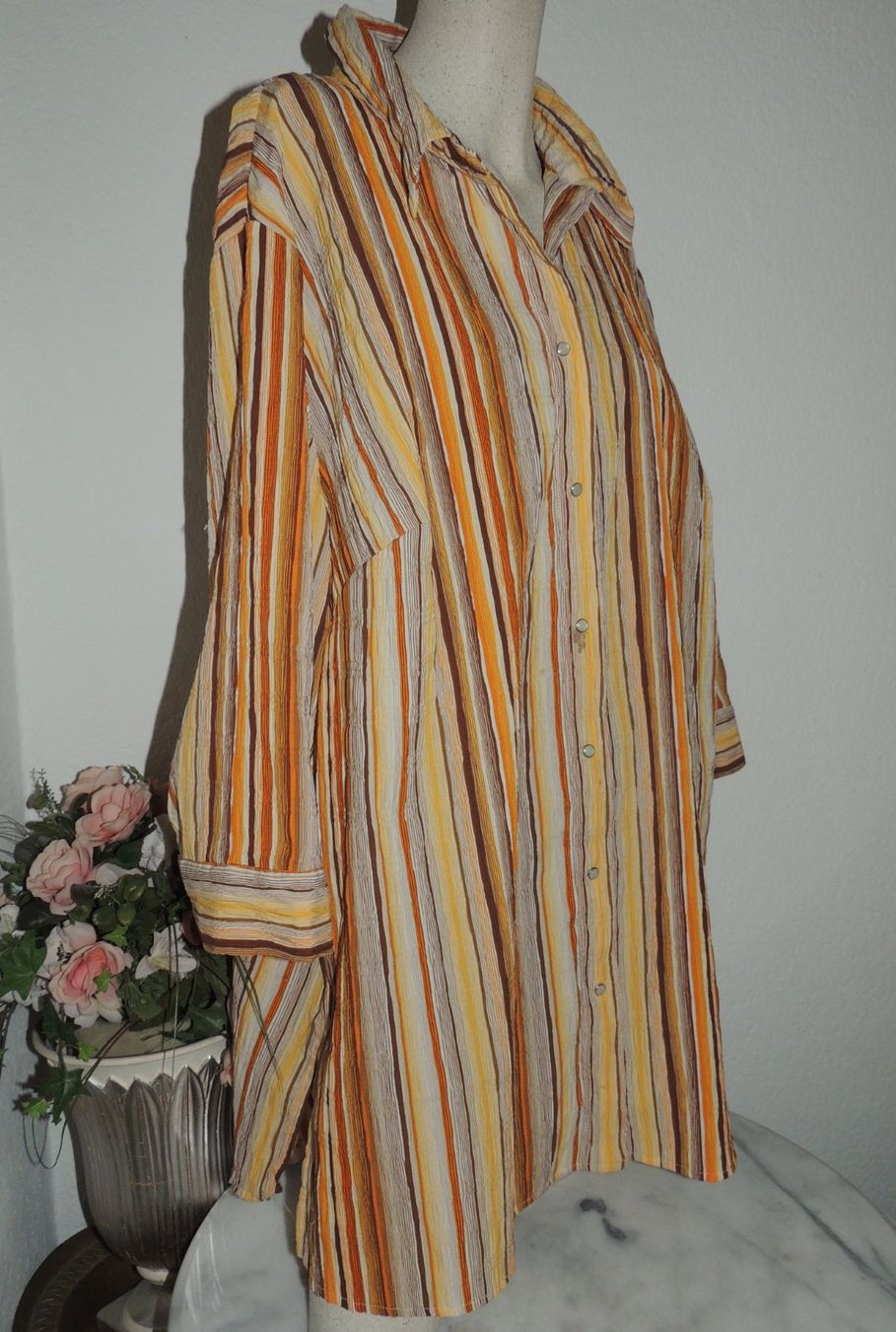 Ulla Popken Camicette: EXKLUSIVE BLUSE "ULLA POPKEN" CREPE  52 – Usato da Au ZH venduto da FashionConsultant