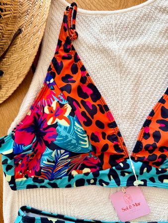 👙Sexy High Waist Bikini Damen Gr.L -  Versand Gratis