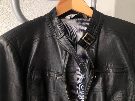 Veste en cuir vintage - M - Vanni Fornasiero