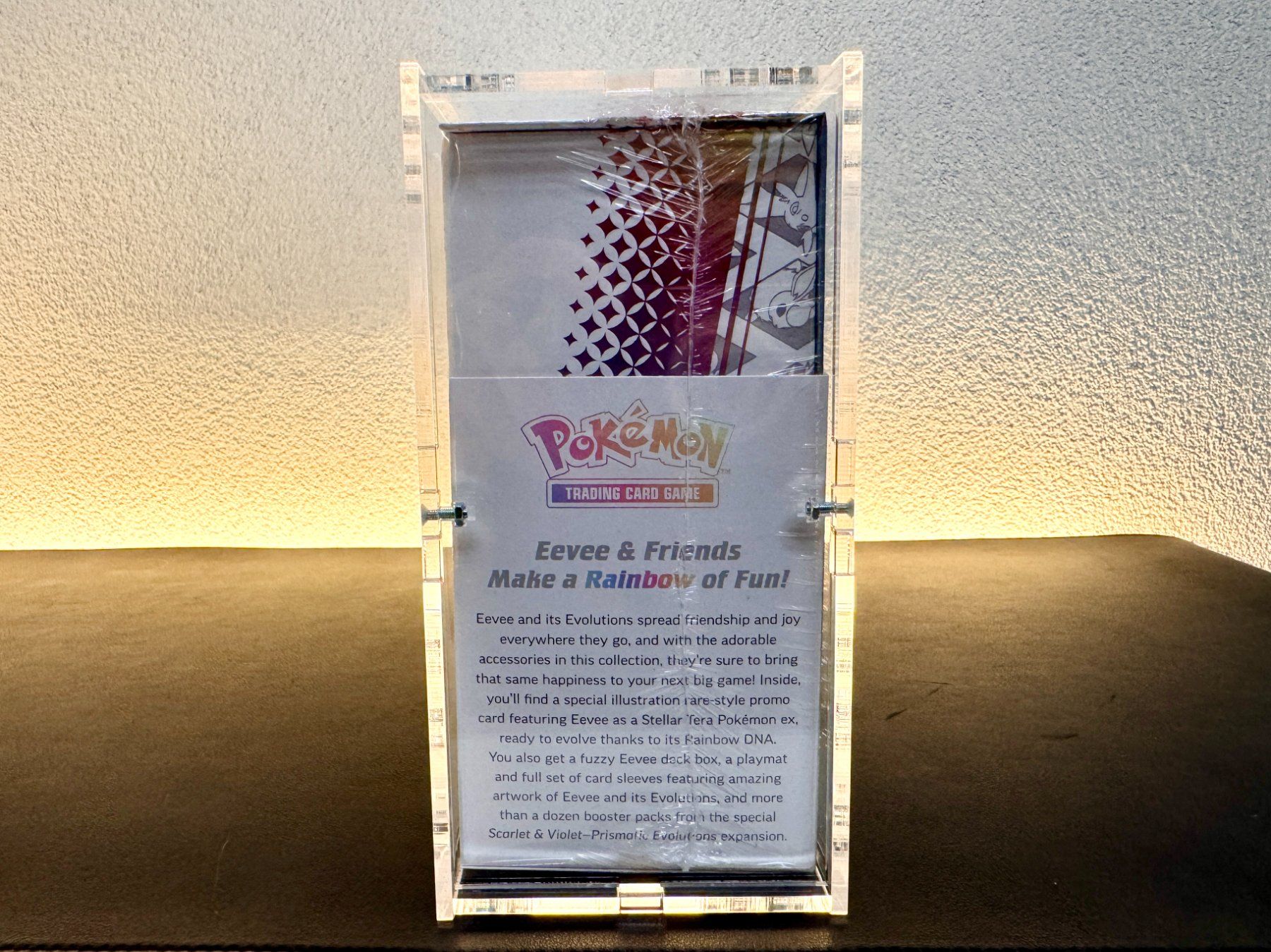 Pokémon Sammelbilder & Trading cards: Pokémon Prismatic Evolutions SPC Eevee EN OVP + Acrylbox – Neu und originalverpackt aus Schlatt TG von catch_up 3